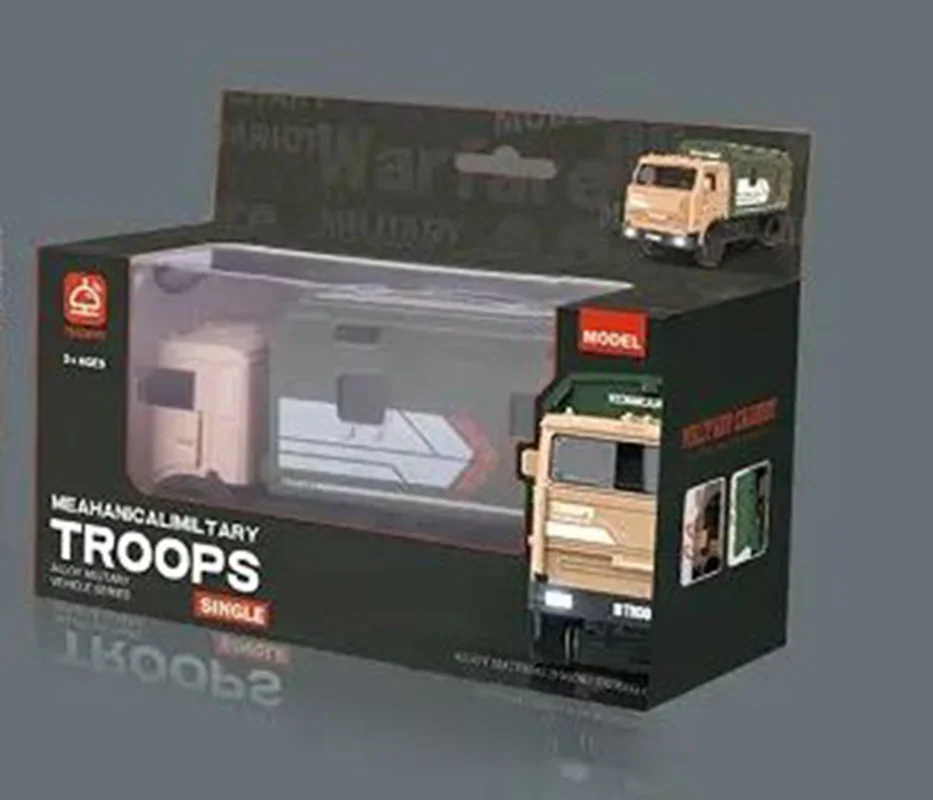 خرید ماشین فلزی یدینگ «ماشین نیروهای نظامی» ماشین فلزی Yeading Troops Alloy Military Vehicle Series YD637