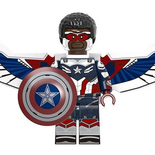 مینی فیگور لگویی کاپیتان آمریکا جدید New Captain America