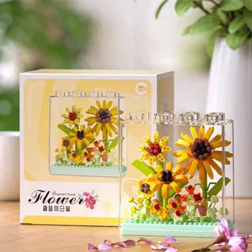 لگو باکس گل های آفتابگردان Sunflower 7324
