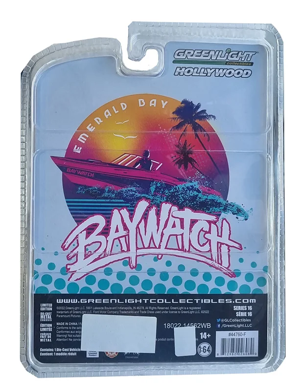 خرید 2016 ماشین  فورد F-150 امرالد  ماشین پاترول ماشین گشت ساحلی در فیلم بی واچ Bay Watch ماشین فلزی، ماشین هالیوود ماشین فلزی گرین لایت ماشین «2016 فورد Ford F-150 پاترول گشت ساحلی در فیلم بی واچ Bay Watch» ماکت فلزی  Greenlight Collectibles Hollywood