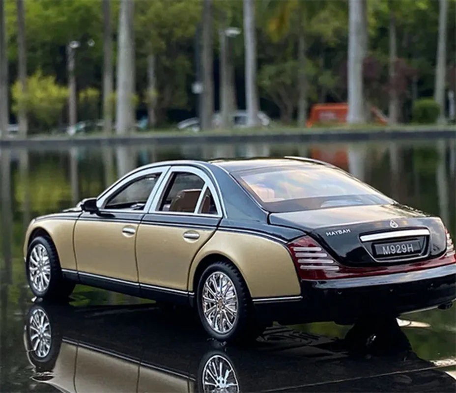 خرید ماشین فلزی ایکس ال جی «62S مرسدس میباخ» ماشین فلزی XLG Diecast Car Model Mercedes Maybach 62S 2003 M929H