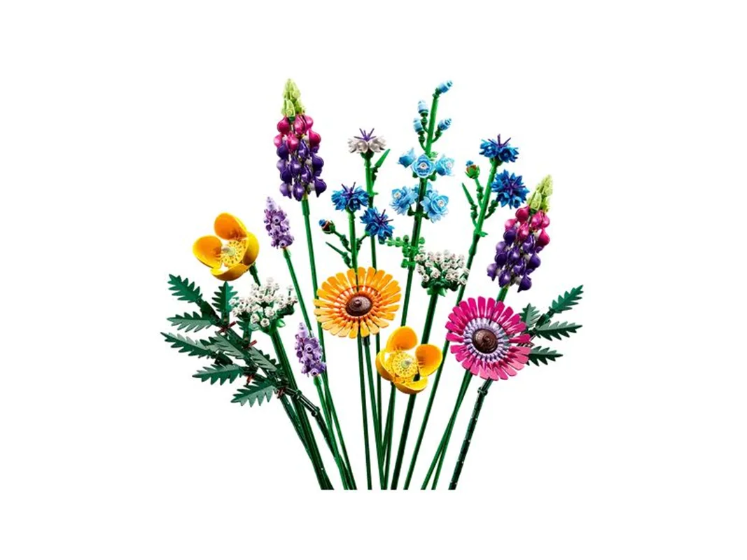 افزایش ارتفاع شاخکها در لگو Wildflower Bouquet 10313