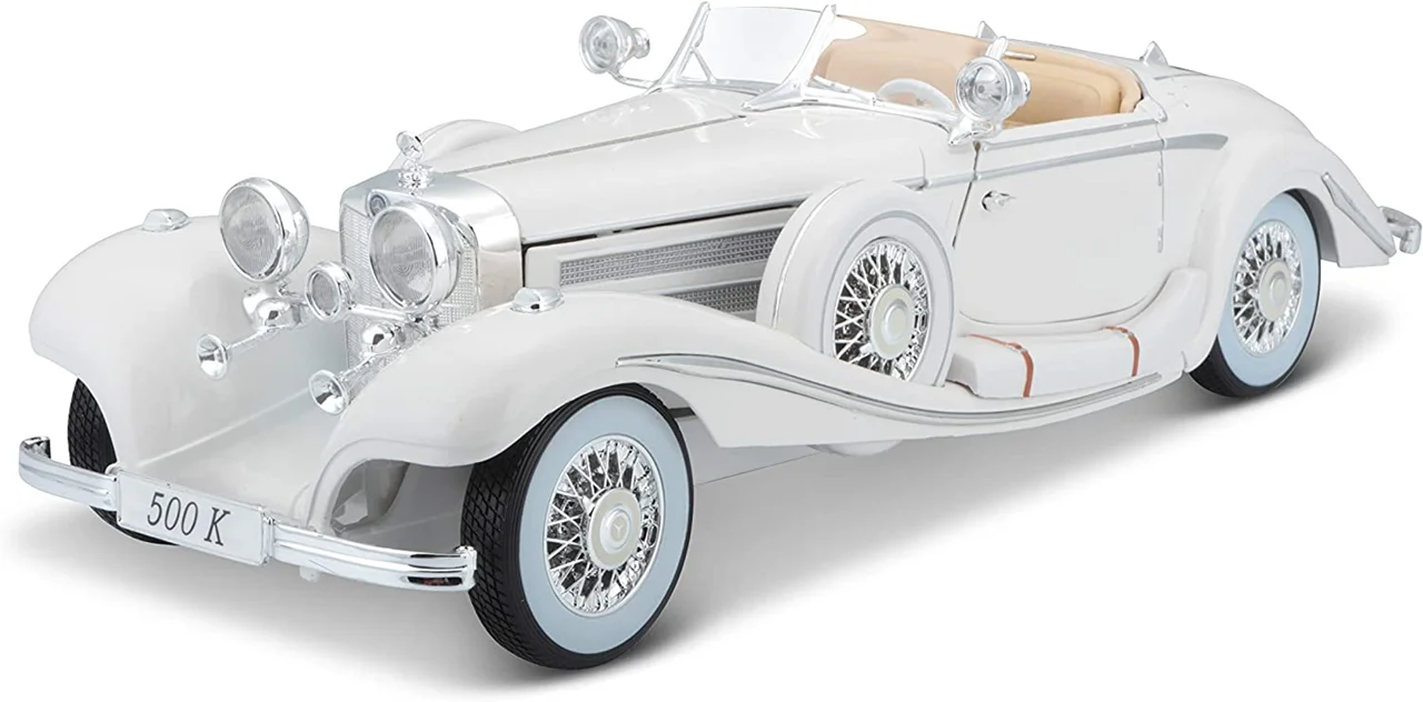 خرید ماشین فلزی مایستو «مرسدس بنز 500K» ماشین فلزی Maisto Mercedes Benz Spezialroadster Mercedes 500K  36055w