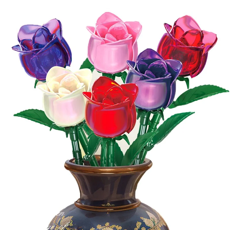 گو گل رز  گلدان همه گل ها Rose Flower 9570052