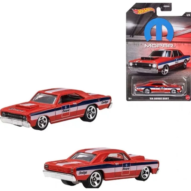 خرید ماشین فلزی هات ویلز ماشین «68 دوج دارت Dodge Dart» ماشین فلزی Hot Wheels Mopar Series 68 Dodge Dart 1/5 GDG44