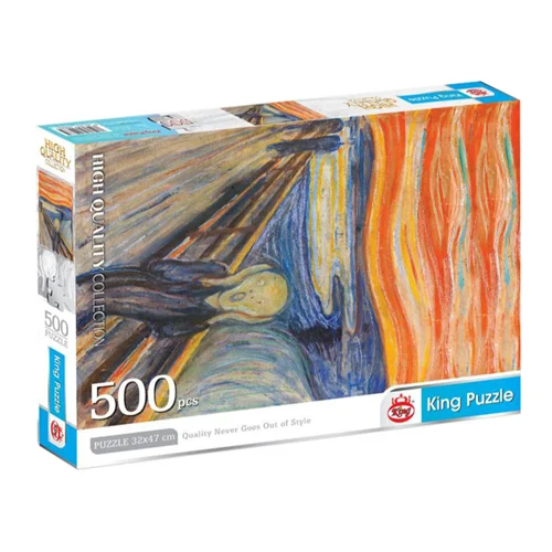 پازل کینگ 500 تکه تکه جیغ The Scream