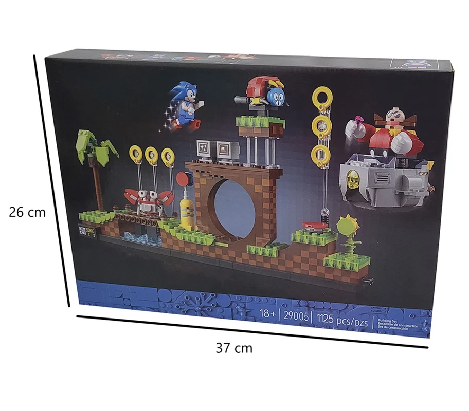 خرید لگو ساختنی «سونیک در فضای بازی تپه سبز» لگو  OEM IDEAS Lego Building Blocks Sonic the Hedgehog Green Hill Zone 29005