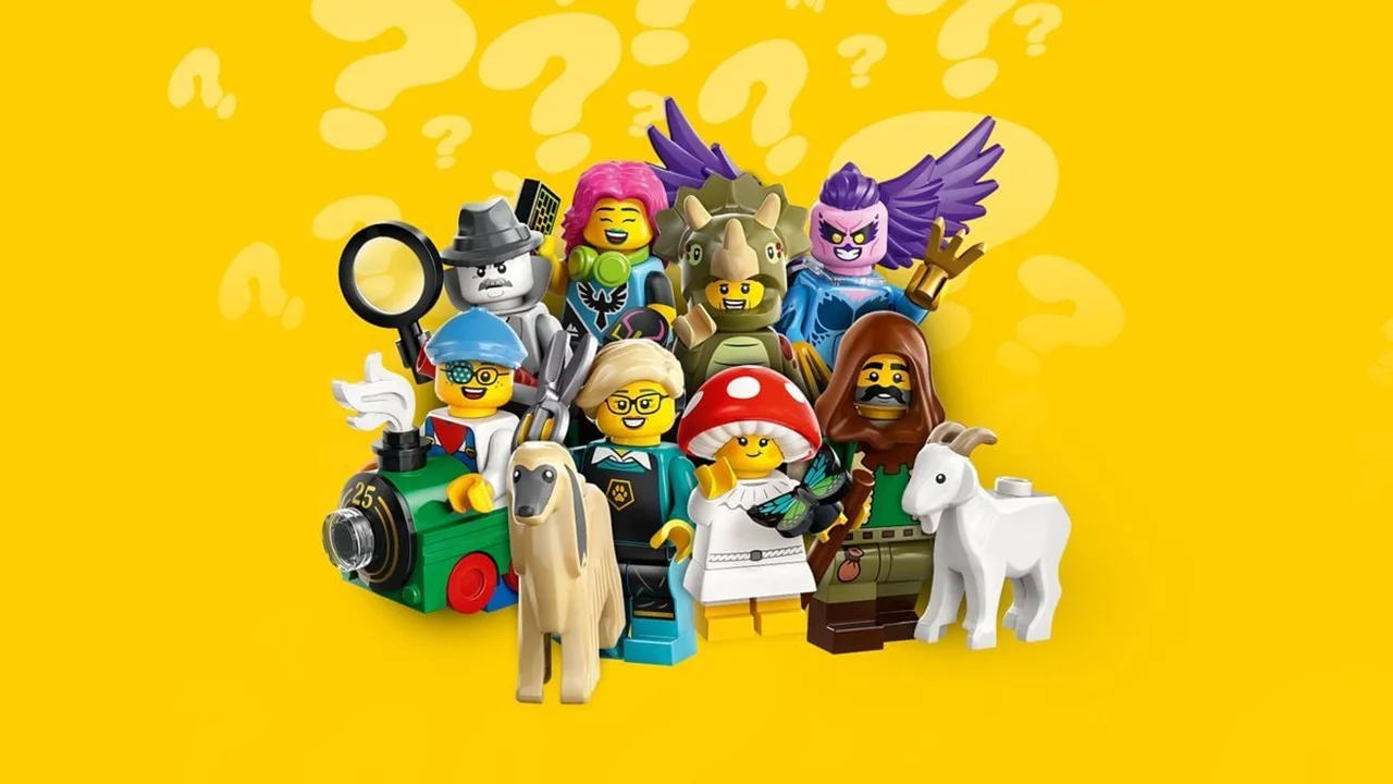 LEGO Minifigures Series 25 71045 - مینیفیگورهای لگو به صورت شانسی با جزئیات دقیق و طراحی منحصربهفرد