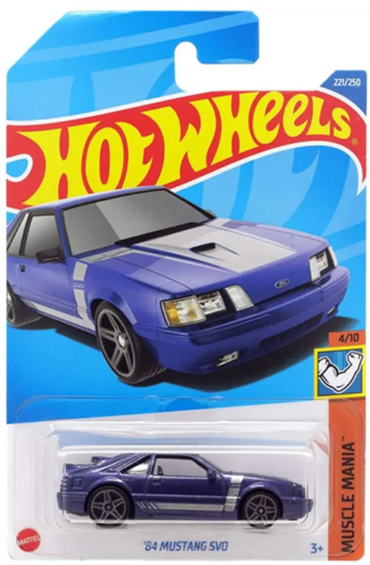 خرید ماشین فلزی ماکت فلزی هات ویلز «84 موستانگ SVO» ماشین فلزی Hot Wheels 84 Mustang SVO Muscle Mania 4/10 221/250