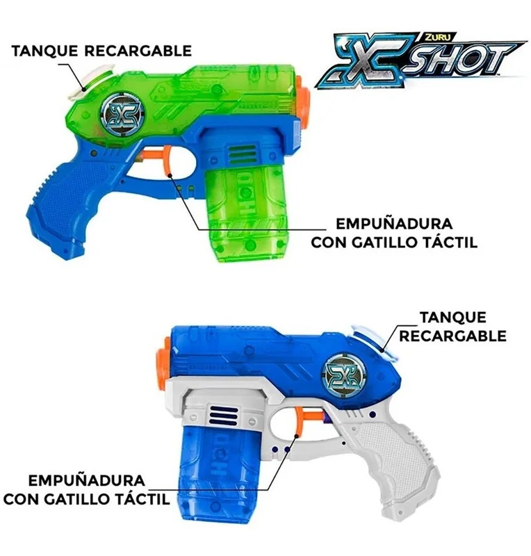 خرید زورو  ایکس شات «تفنگ آبپاش ایکس شات بسته دو تایی استیلت سوکر»  X Shot Stealth Soaker Water Gun 2 Pack 01227