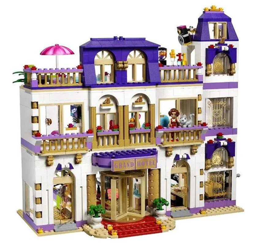 خرید لگو فرندز «هتل بزرگ هارتلیک»  Building Blocks Friends Heartlake Grand Hotel lego 10547