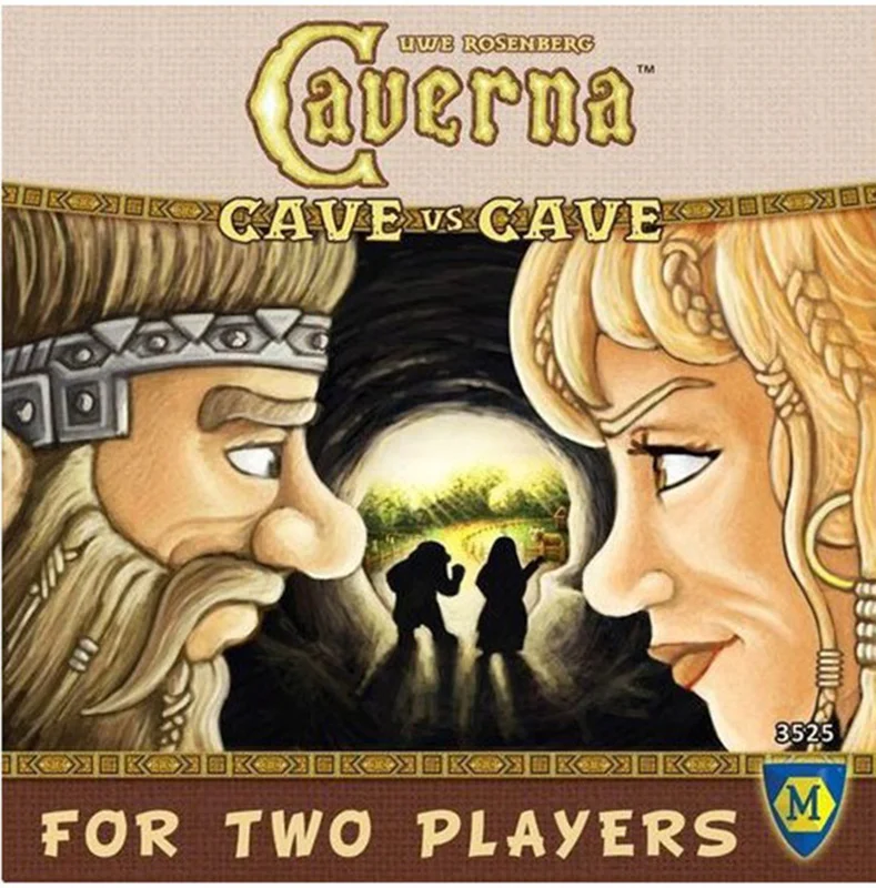 خرید بازی فکری کارتی بازی فکری اسپیس بورد بازی «کورنا Caverna» Caverna Board Game