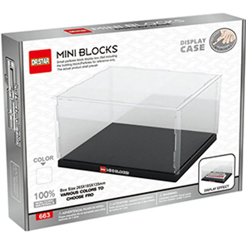 محفظه شفاف، جعبه نمایش لگو و مینی فیگور لگویی 663 Minifigures Display Case
