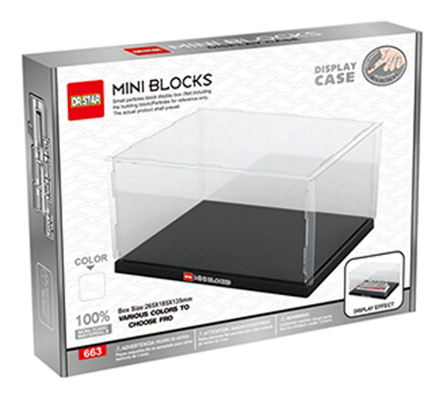 محفظه شفاف، جعبه نمایش لگو و مینی فیگور لگویی 663 Minifigures Display Case