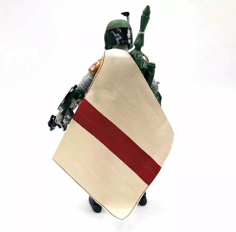 نمای پشت فیگور بوبا فت جنگ ستارگان Boba Fett Black Series Back View