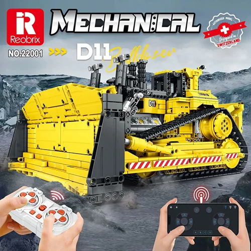 لگو رئوبریکس «بولدوزر D11 کنترلی مکانیکال» 22001