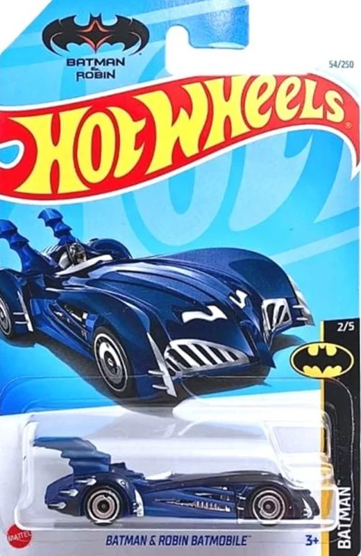 ماشین فلزی بتمن و رابین بتموبیل Hot Wheels Batman & Robin Batmobile