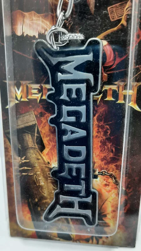 خرید جا کلیدی فلزی «مگا دث» جا سوئیچی، حلقه کلید Mega Deth key holder