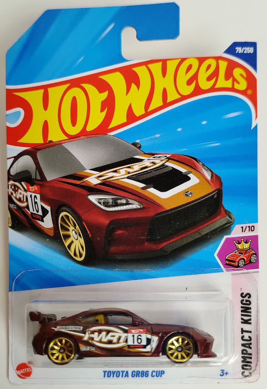 ماشین فلزی هات ویلز تویوتا جی آر 86 کاپ Toyota GR86 Cup