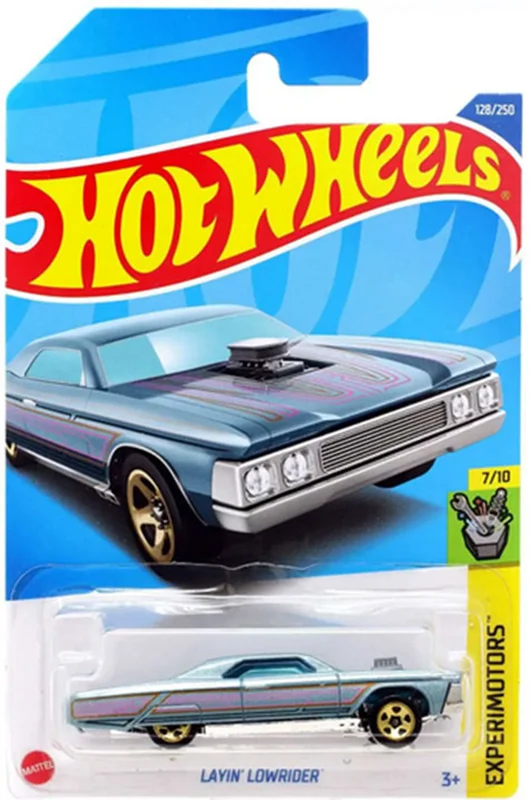 خرید ماشین فلزی ماکت فلزی هات ویلز «لیین لوریدر» ماشین فلزی Hot Wheels Layin' Lowrider Experimotors 7/10 128/250