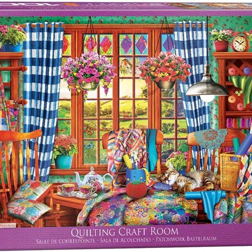 Quilting Craft Room/ اتاق کاردستی/ 1000 تکه