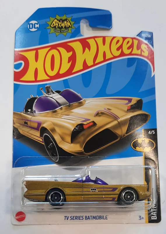 خرید ماشین فلزی هات ویلز ماشین «TV سریز بت موبیل» ماشین فلزی Hot Wheels TV Series Batmobile Bbatman 4/5 131/250