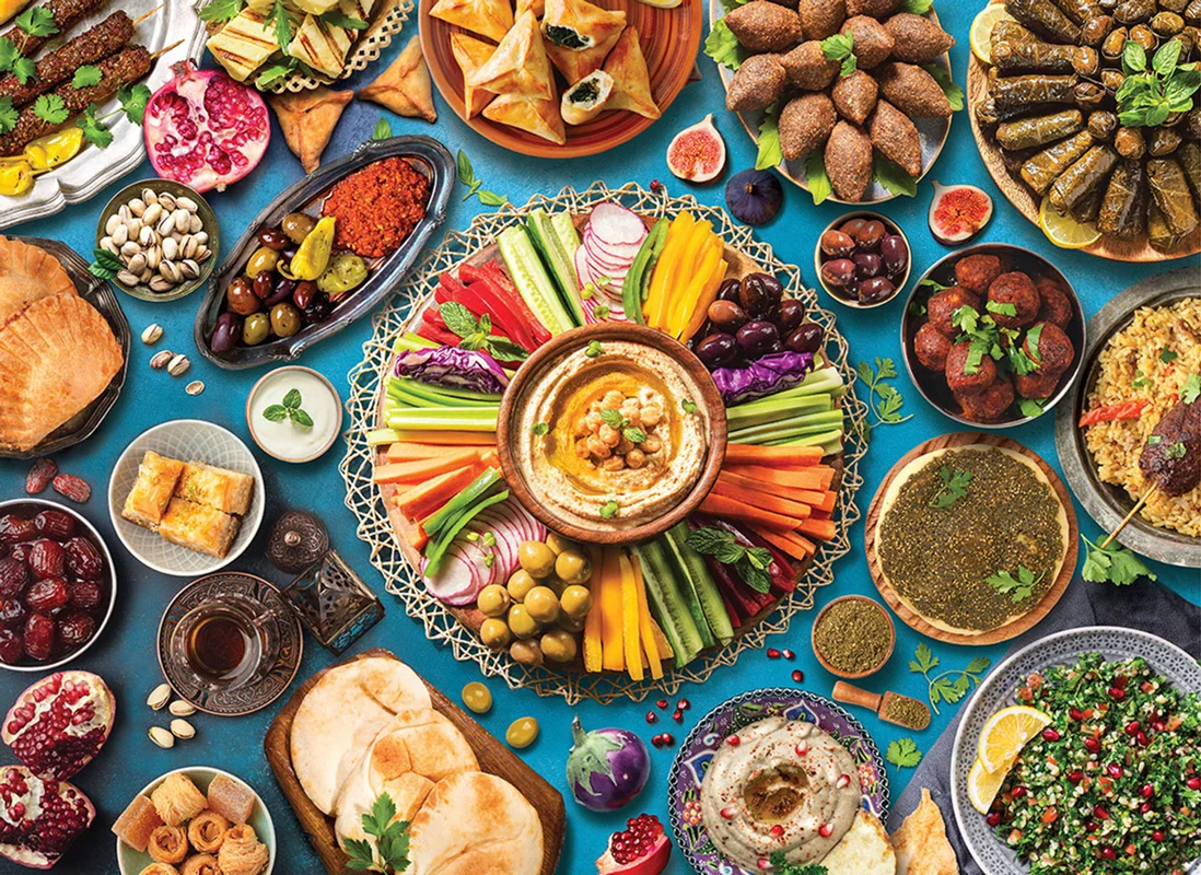 پازل میز خاورمیانه یوروگرافیک - 1000 تکه | خرید آنلاین