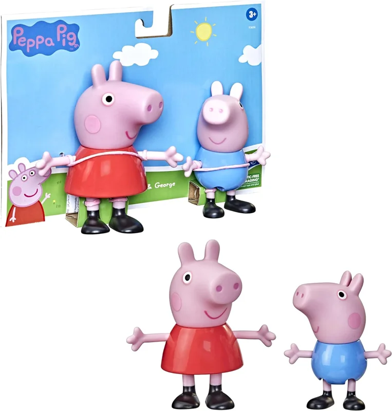 خرید اسباب بازی پپا پیگ «پپا و جورج» اسباب بازی هازبرو هاسبرو  Hasbro Peppa & George F3656