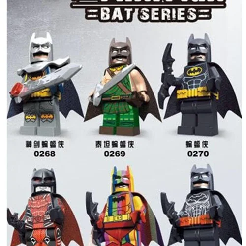 لگو مینی من «ست 6 تایی مینی فیگور بتمن»