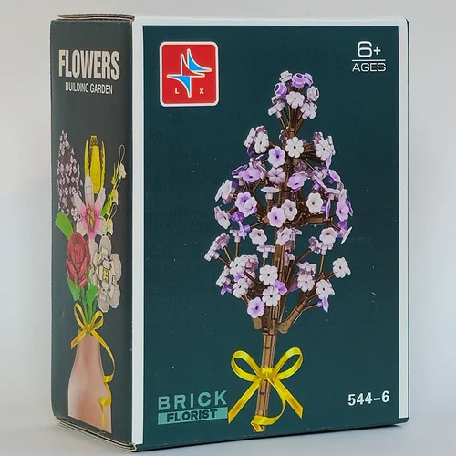 لگو شاخه گل یاس بنفش Lilak Flower 544-6