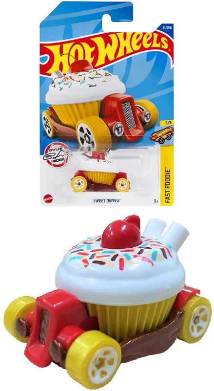 خرید ماشین فلزی ماکت فلزی هات ویلز «اسوت درایور» ماشین فلزی Hot Wheels Sweet Driver Fast Food  3/5  61/250