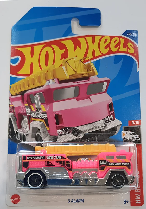 خرید ماشین فلزی هات ویلز ماشین «5 آلارم» ماشین فلزی Hot Wheels 5 Alarm 8/10 230/250