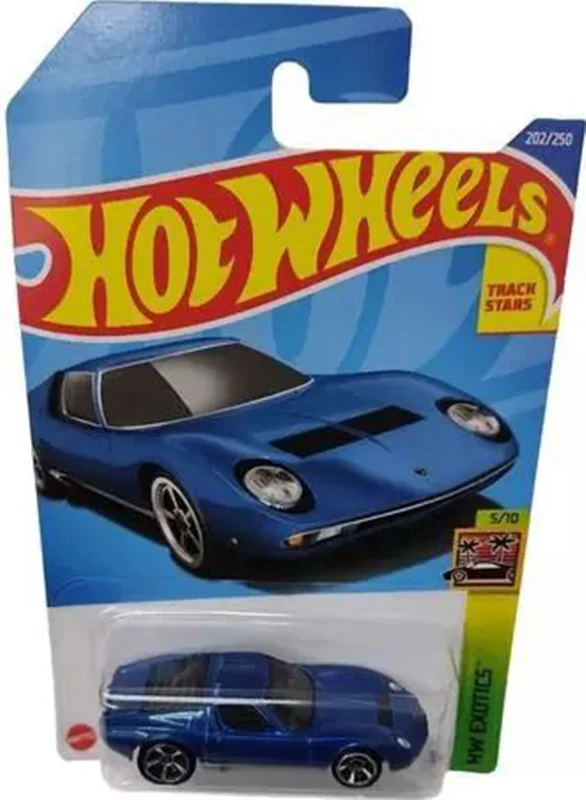 خرید ماشین فلزی ماکت فلزی هات ویلز «71 لامبورگینی میورا SV» ماشین فلزی  Hot Wheels 71 Lamborghini Miura SV HW Exotics 5/10 202/250